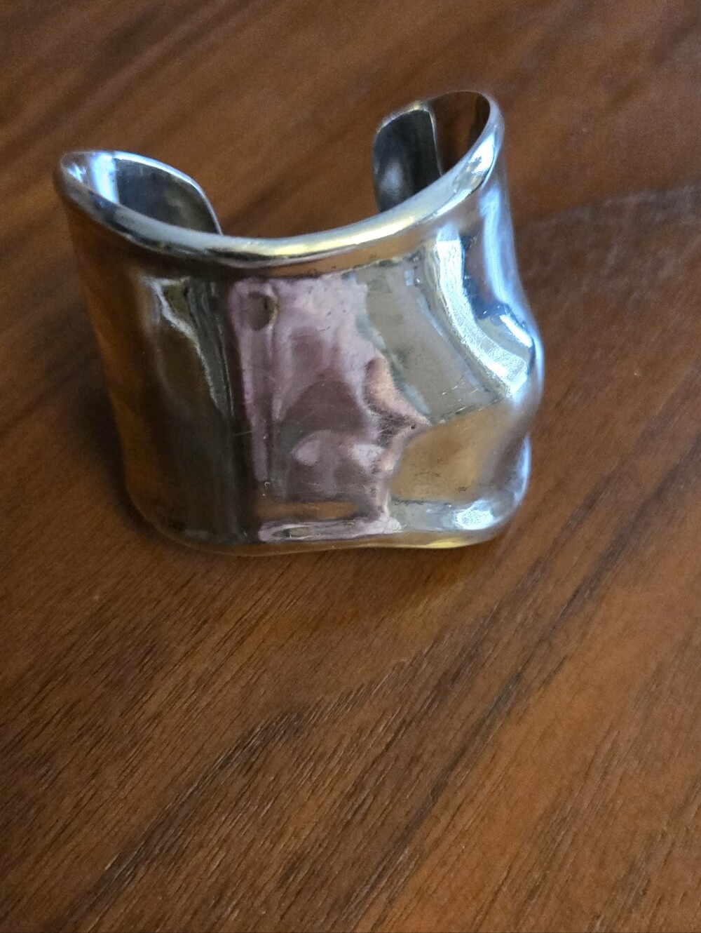 Vintage 925 Mexican RH Bone Cuff